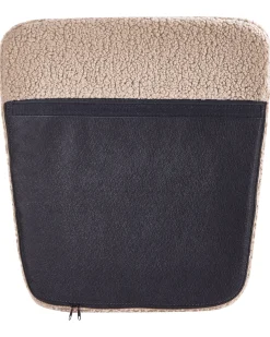 Poltrona a dondolo LUOMA Bouclé Beige