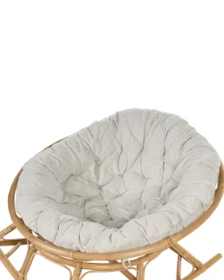 Poltrona a dondolo ORVIETO Rattan Naturale