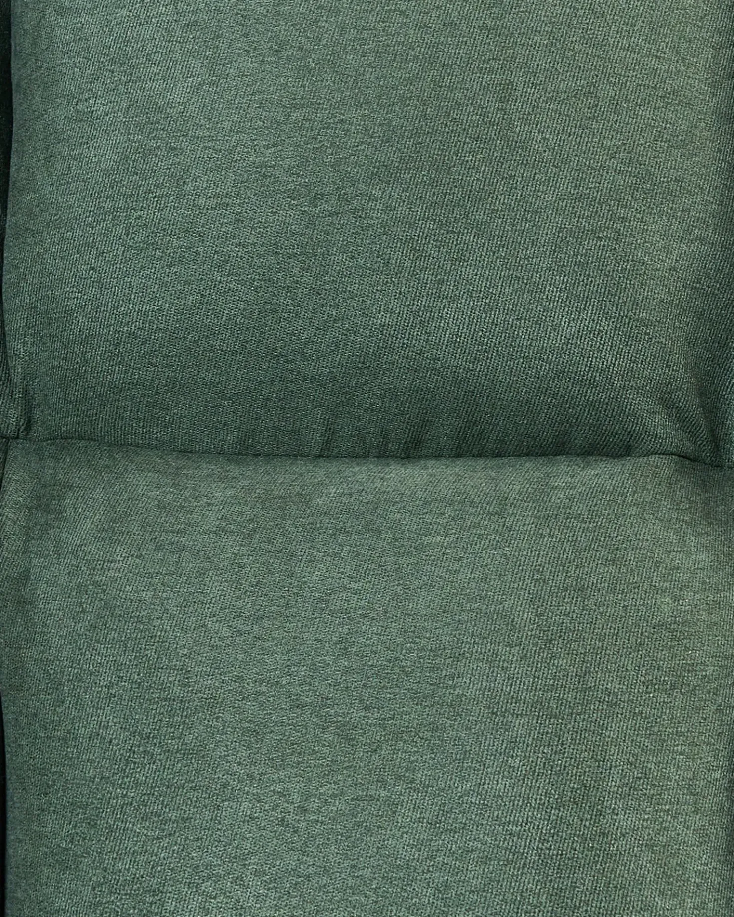 Poltrona a dondolo OULU Tessuto Verde smeraldo