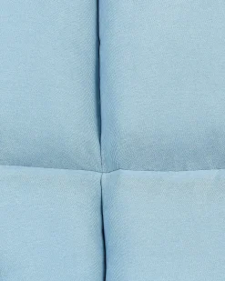 Poltrona a dondolo OULU Tessuto Azzurro