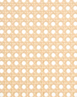 Poltrona a dondolo RYA Legno Marrone/Beige chiaro