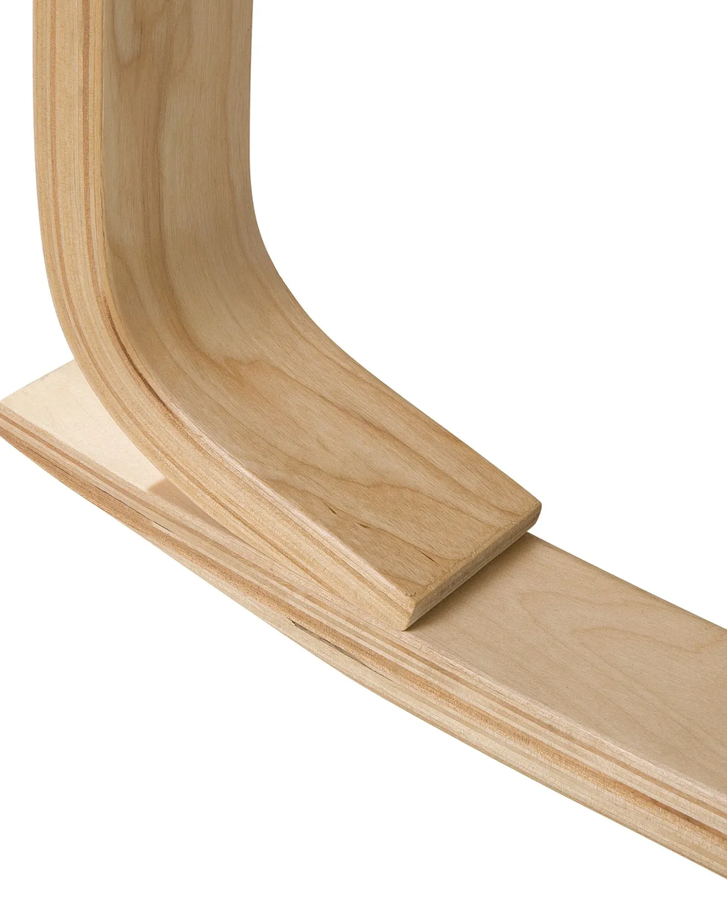 Poltrona a dondolo WESTON Tessuto Beige chiaro