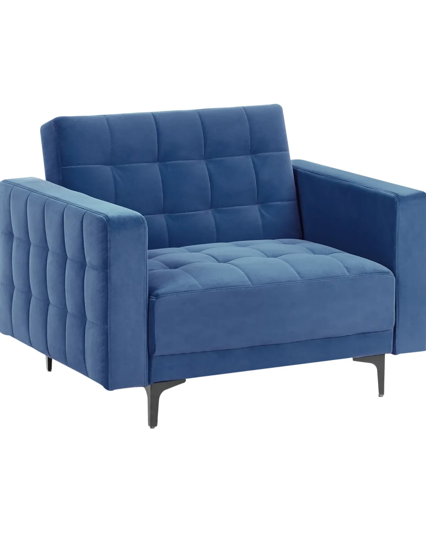 Poltrona ABERDEEN Velluto Blu