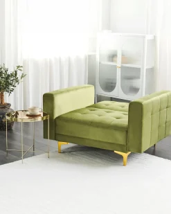 Poltrona ABERDEEN Velluto Verde