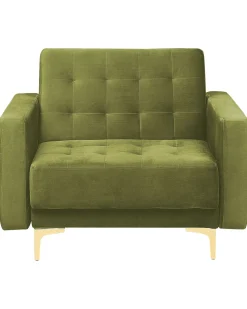 Poltrona ABERDEEN Velluto Verde