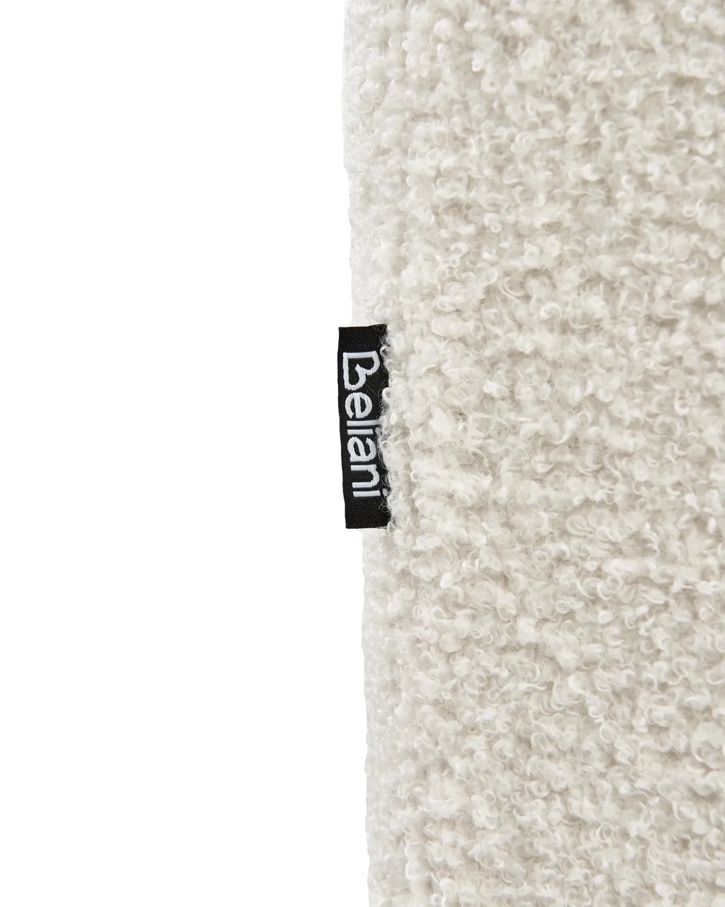Poltrona AGERUP Bouclé Bianco sporco