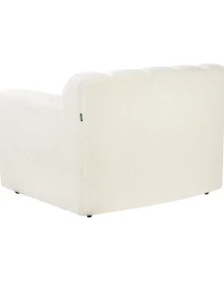 Poltrona AGERUP Bouclé Bianco sporco