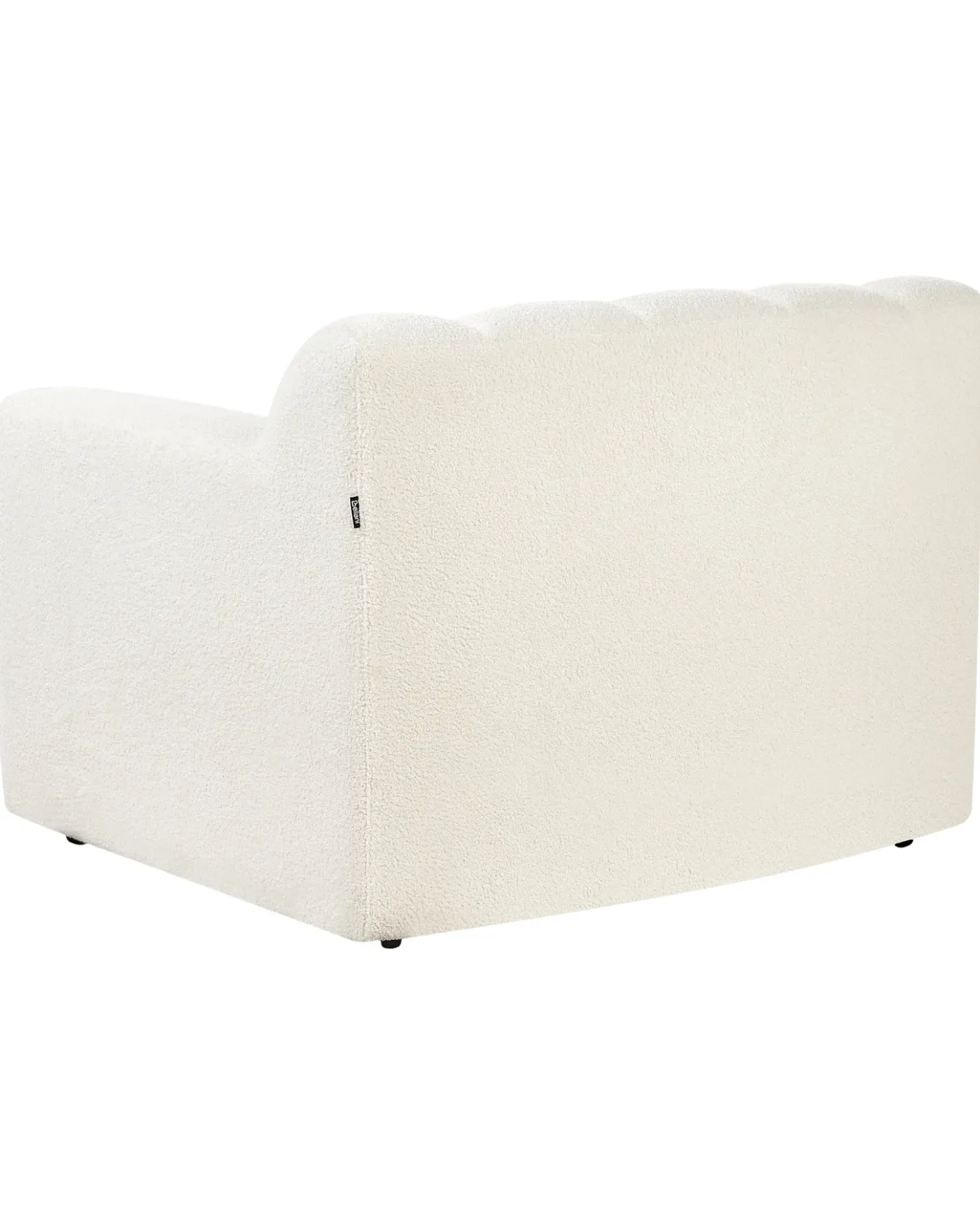 Poltrona AGERUP Bouclé Bianco sporco