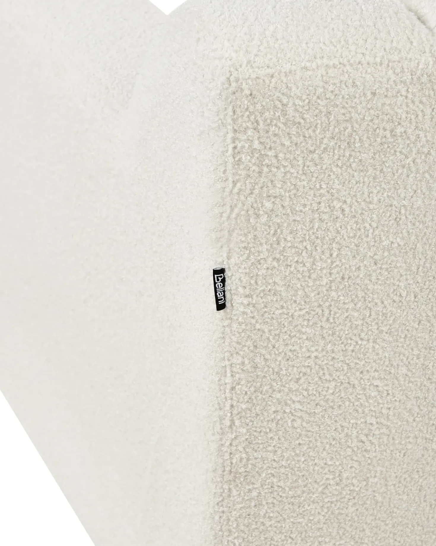 Poltrona AGERUP Bouclé Bianco sporco