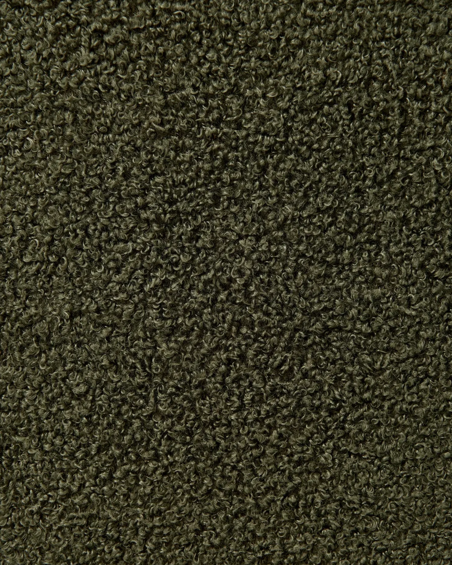 Poltrona AGERUP Bouclé Verde scuro