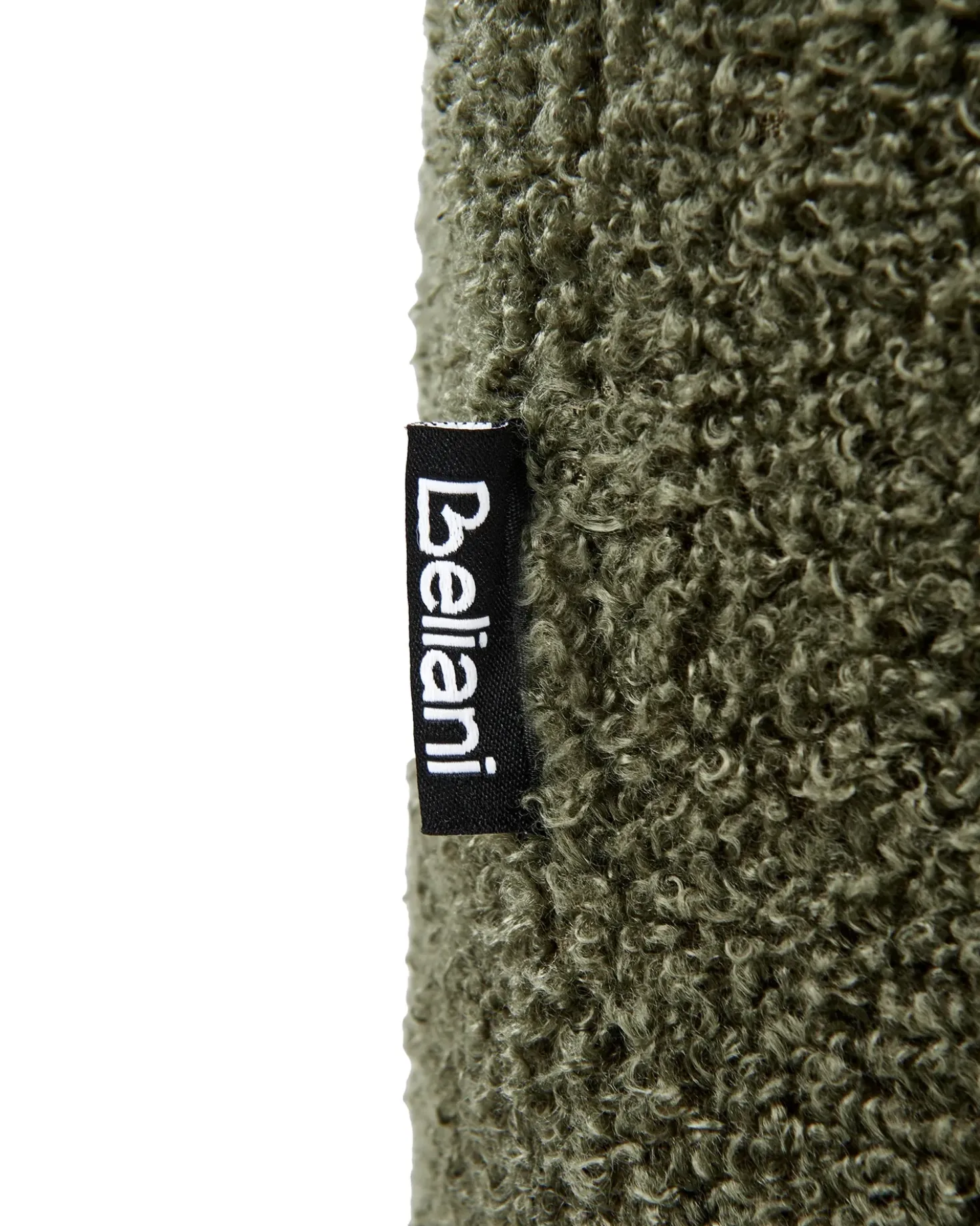 Poltrona AGERUP Bouclé Verde scuro