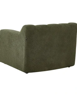 Poltrona AGERUP Bouclé Verde scuro