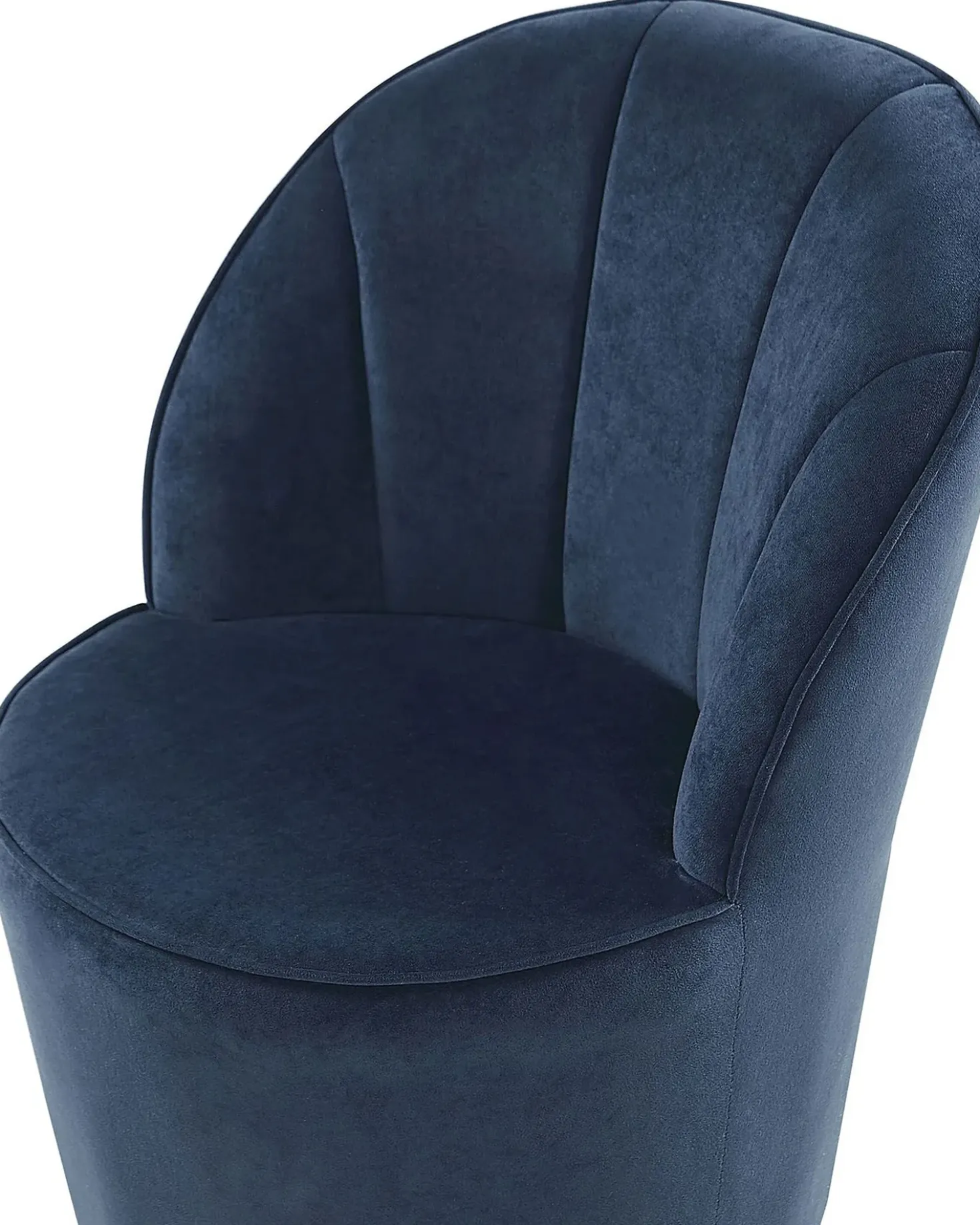 Poltrona ALBY Velluto Blu scuro