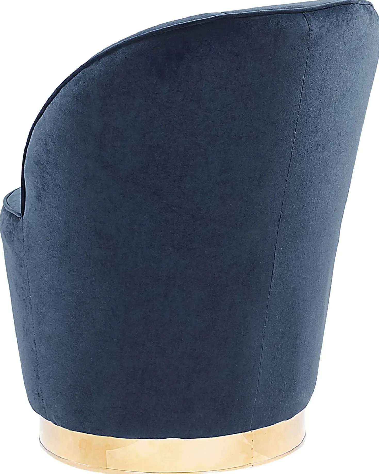Poltrona ALBY Velluto Blu scuro
