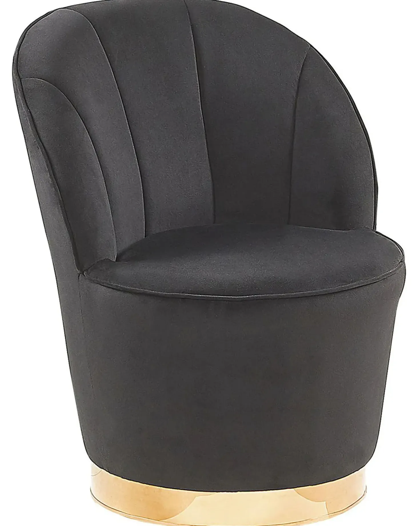 Poltrona ALBY Velluto Nero