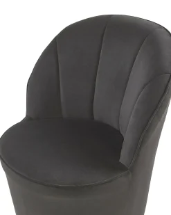 Poltrona ALBY Velluto Nero