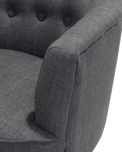 Poltrona ALESUND Tessuto Grigio scuro