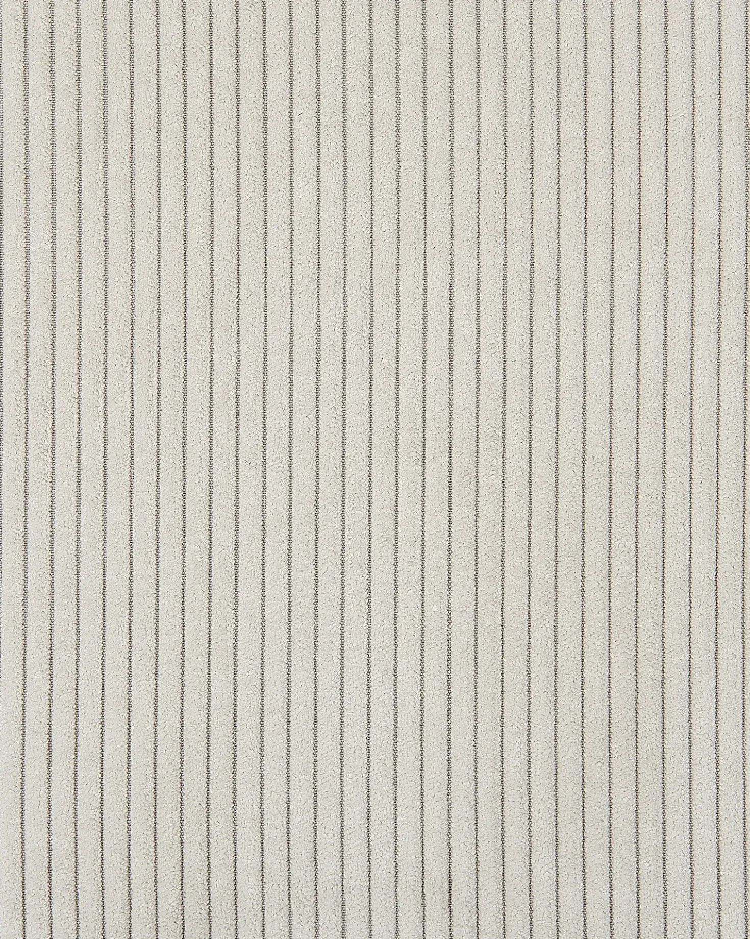 Poltrona ALMIND Velluto a coste Grigio chiaro