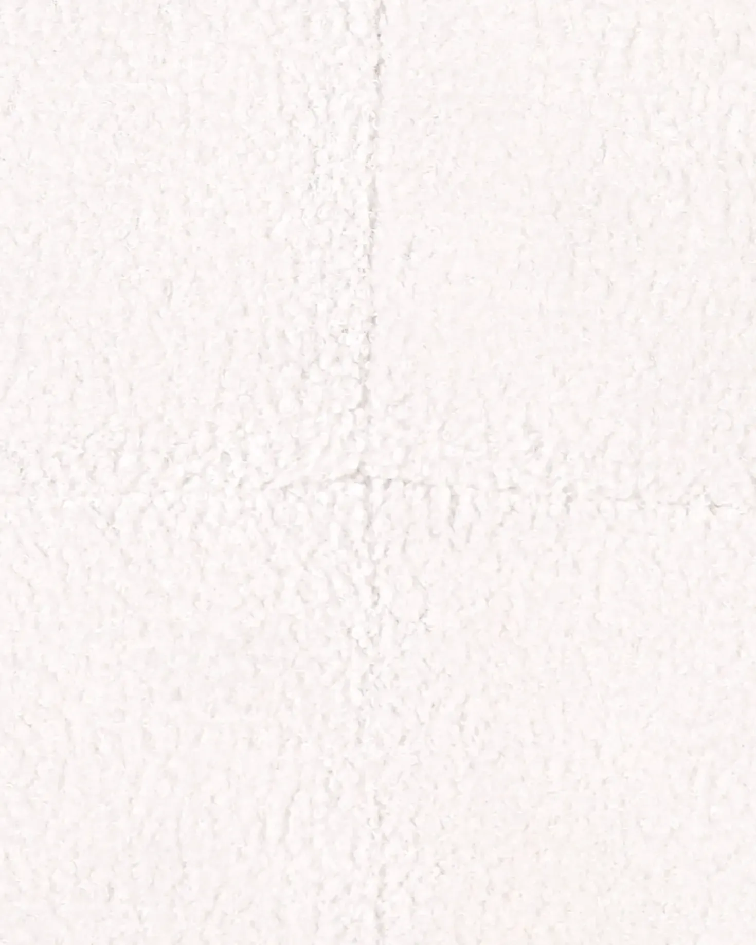 Poltrona ALNES Bouclé Bianco