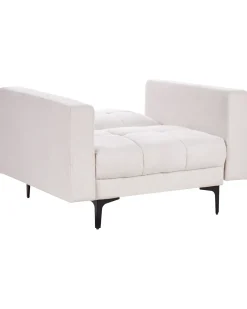 Poltrona ALNES Tessuto Bianco sporco