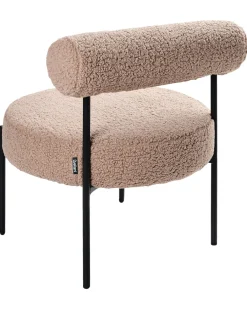 Poltrona ALPHA Bouclé Tortora