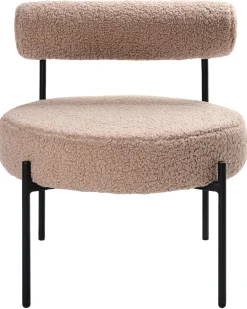 Poltrona ALPHA Bouclé Tortora