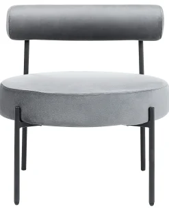 Poltrona ALPHA Velluto Grigio