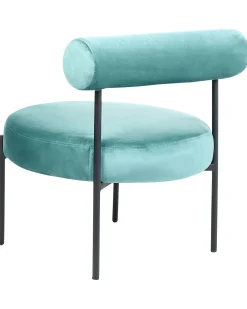 Poltrona ALPHA Velluto Turchese