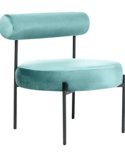 Poltrona ALPHA Velluto Turchese