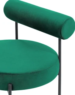 Poltrona ALPHA Velluto Verde smeraldo