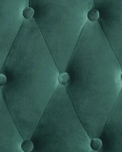 Poltrona ALTA Velluto Verde scuro