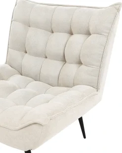 Poltrona ALVESTA Tessuto Beige chiaro