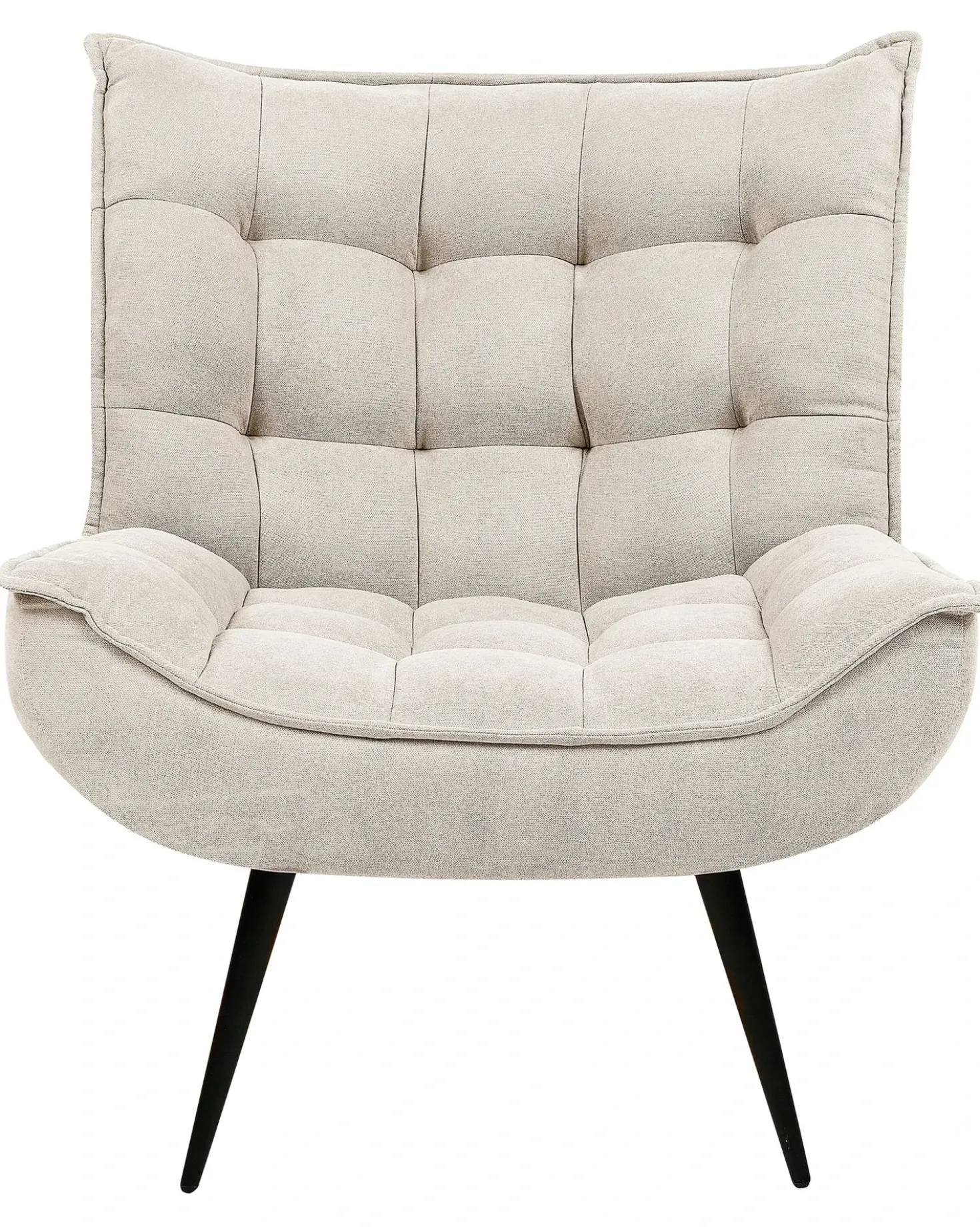 Poltrona ALVESTA Tessuto Beige chiaro