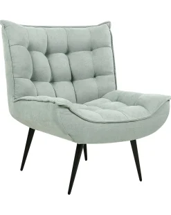 Poltrona ALVESTA Tessuto Verde menta