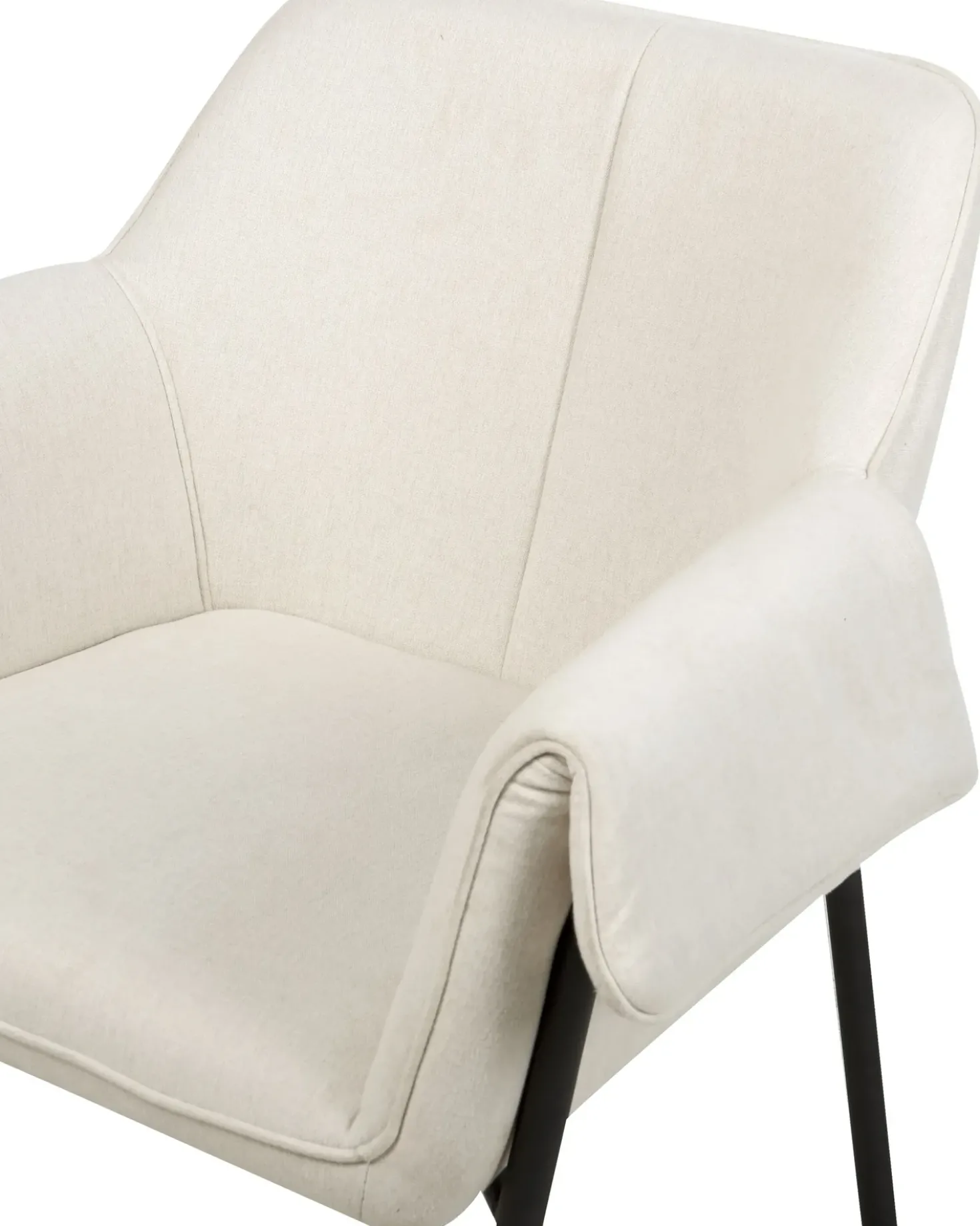 Poltrona ARLA Tessuto Beige chiaro