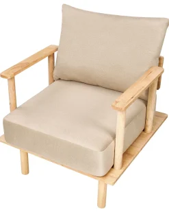 Poltrona ASKER Tessuto Beige sabbia