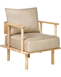 Poltrona ASKER Tessuto Beige sabbia