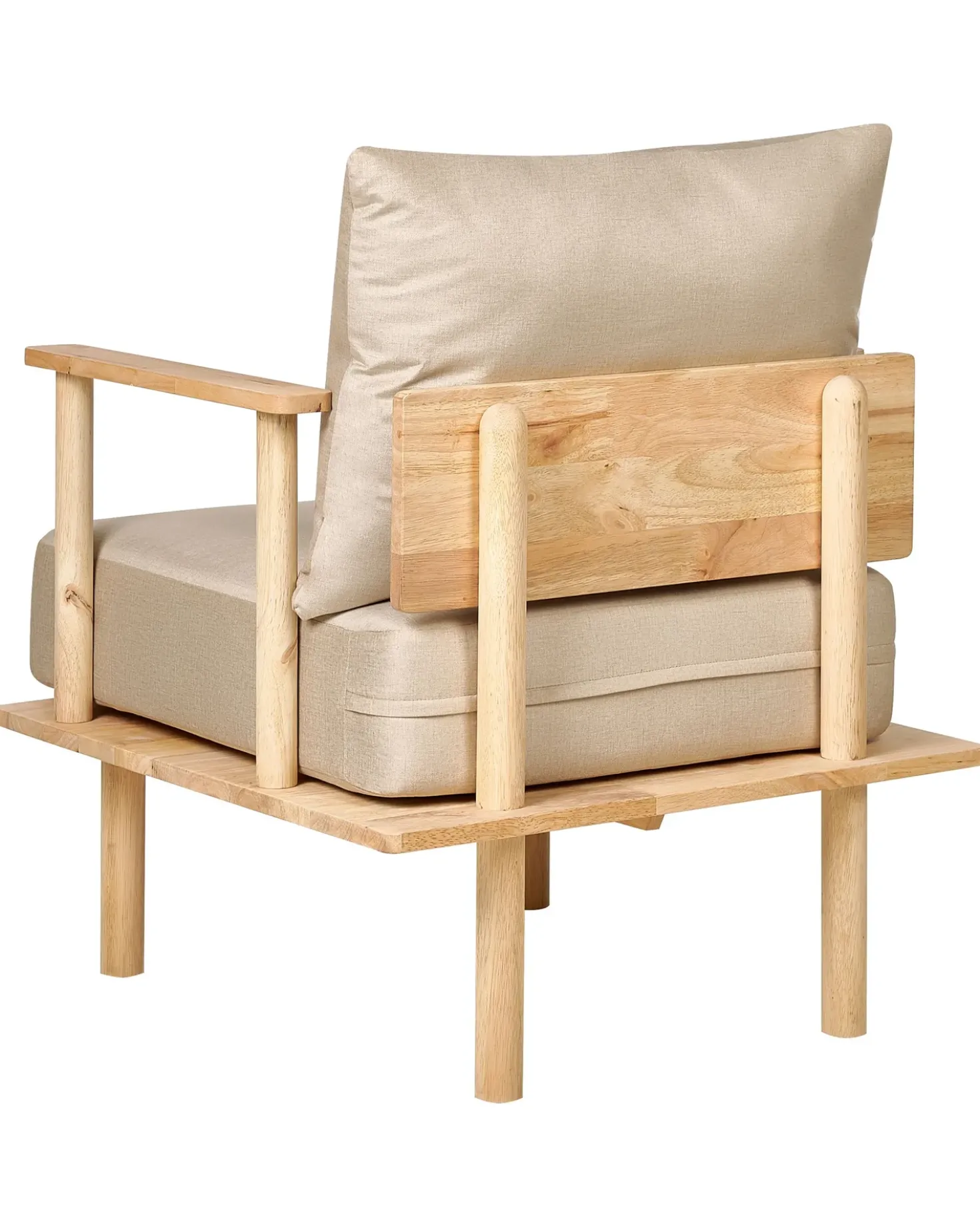 Poltrona ASKER Tessuto Beige sabbia