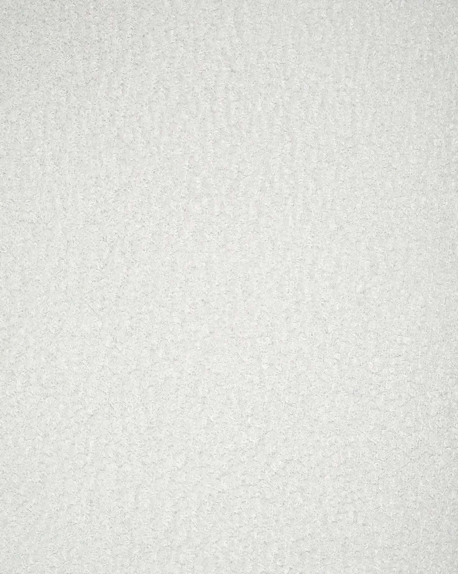 Poltrona ASKIM Bouclé Bianco