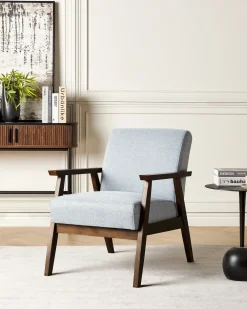 Poltrona ASNES Tessuto Grigio
