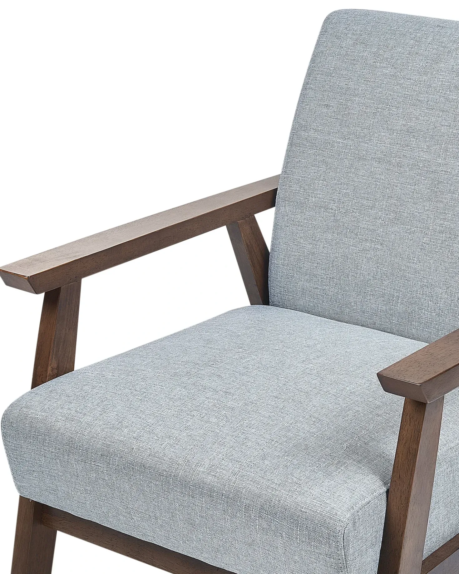 Poltrona ASNES Tessuto Grigio chiaro