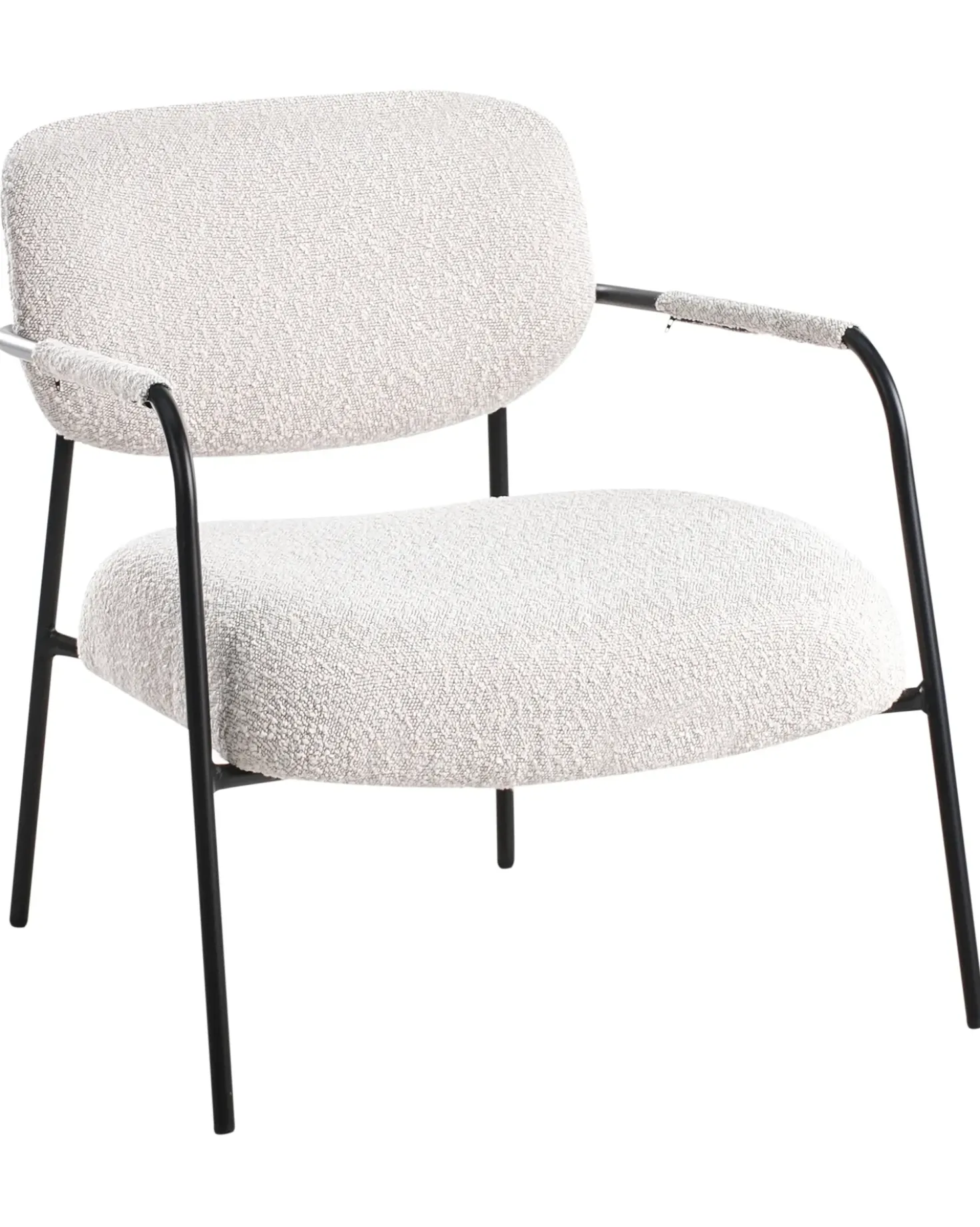 Poltrona AUSVIKA Tessuto Beige chiaro