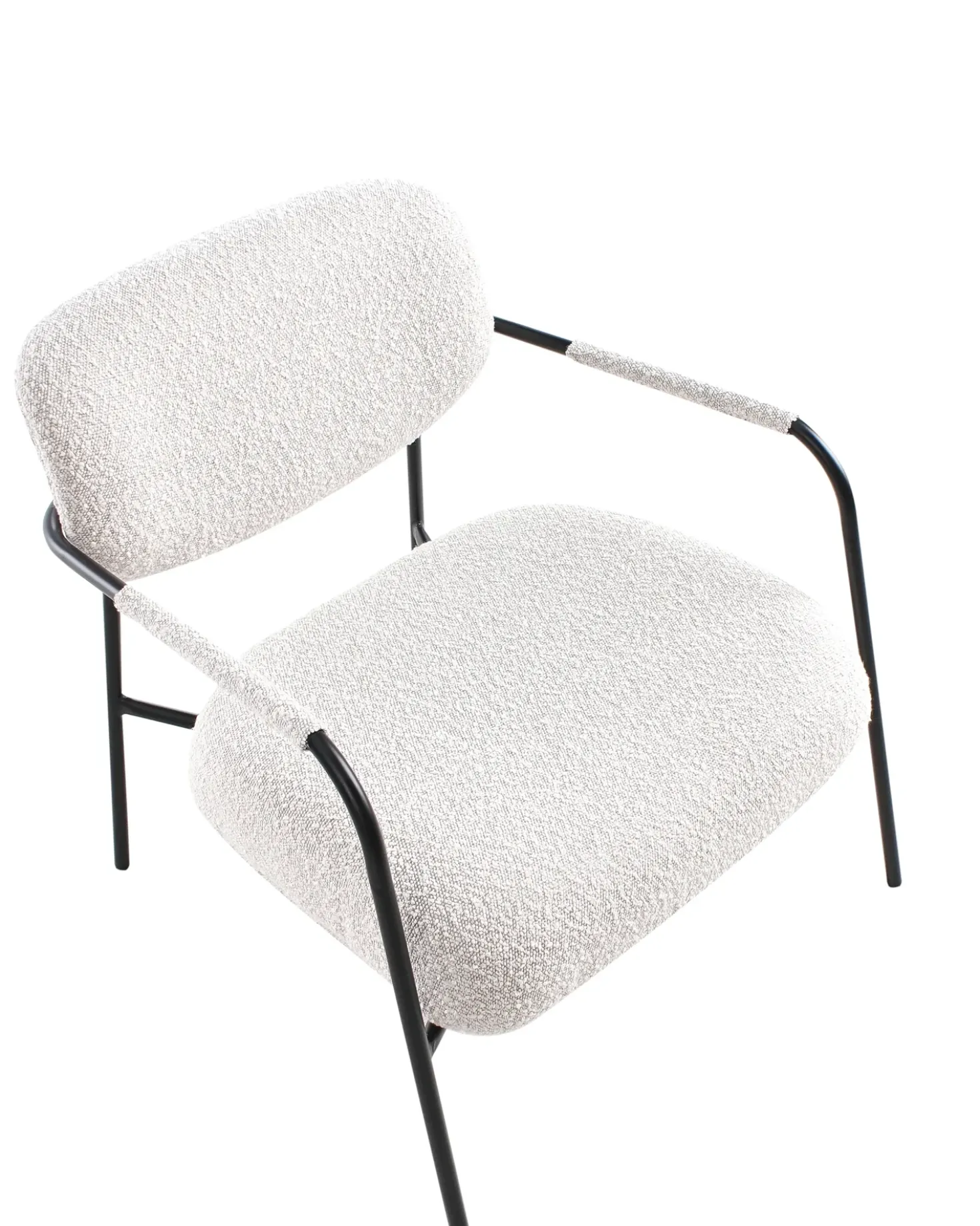 Poltrona AUSVIKA Tessuto Beige chiaro