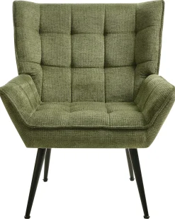 Poltrona BELLINGMO Tessuto Verde