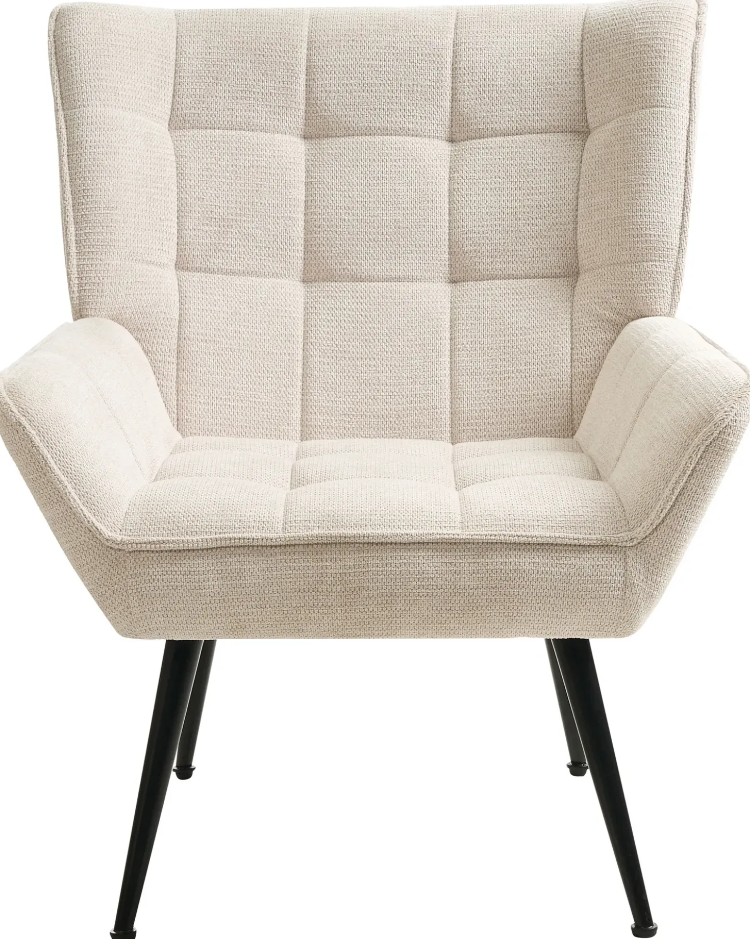 Poltrona BELLINGMO Tessuto Beige chiaro