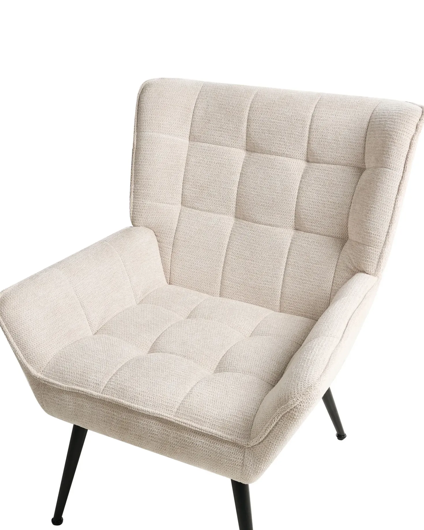 Poltrona BELLINGMO Tessuto Beige chiaro