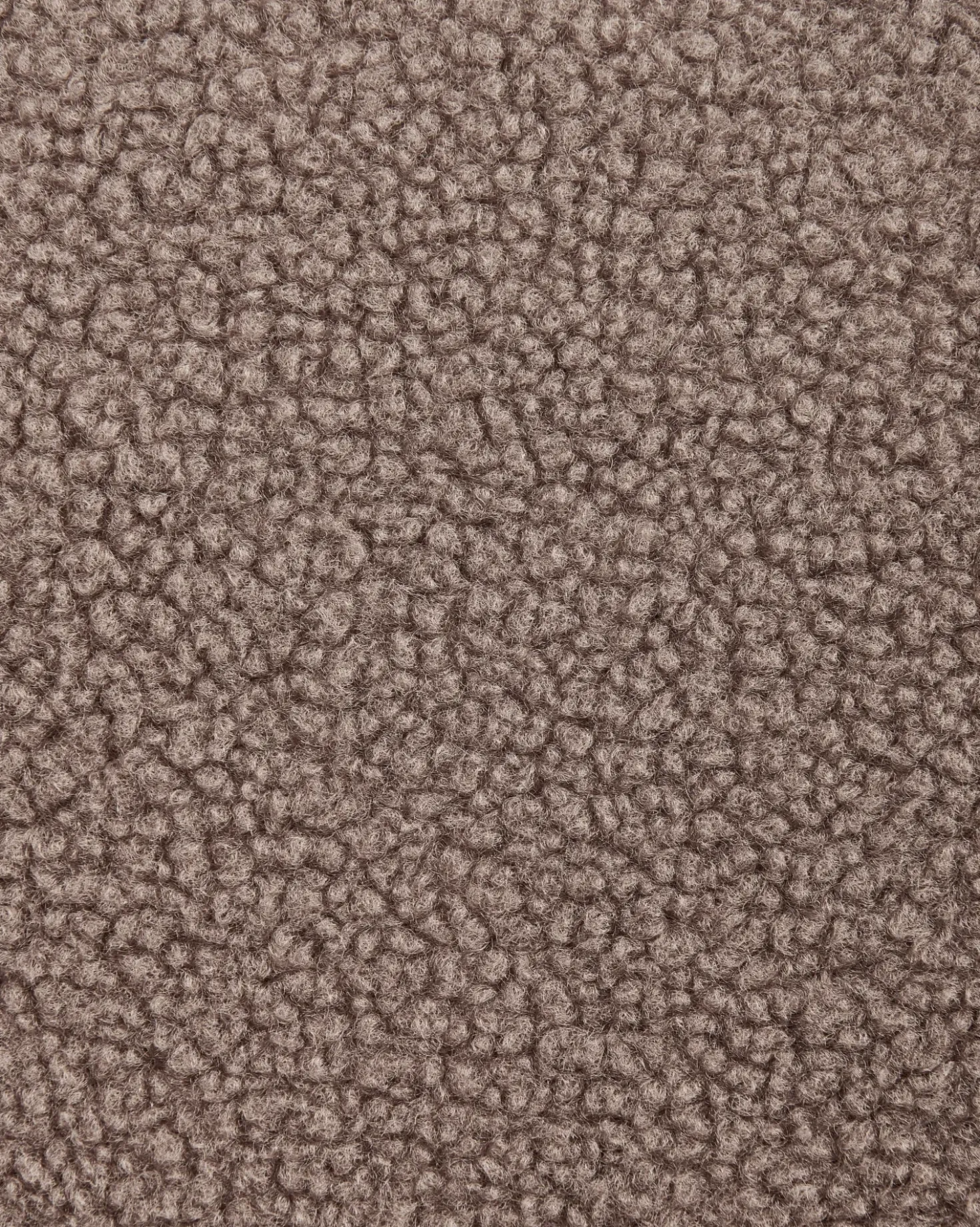 Poltrona BJARN Bouclé Marrone