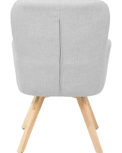 Poltrona BJARN Tessuto Grigio chiaro