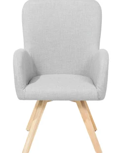 Poltrona BJARN Tessuto Grigio chiaro