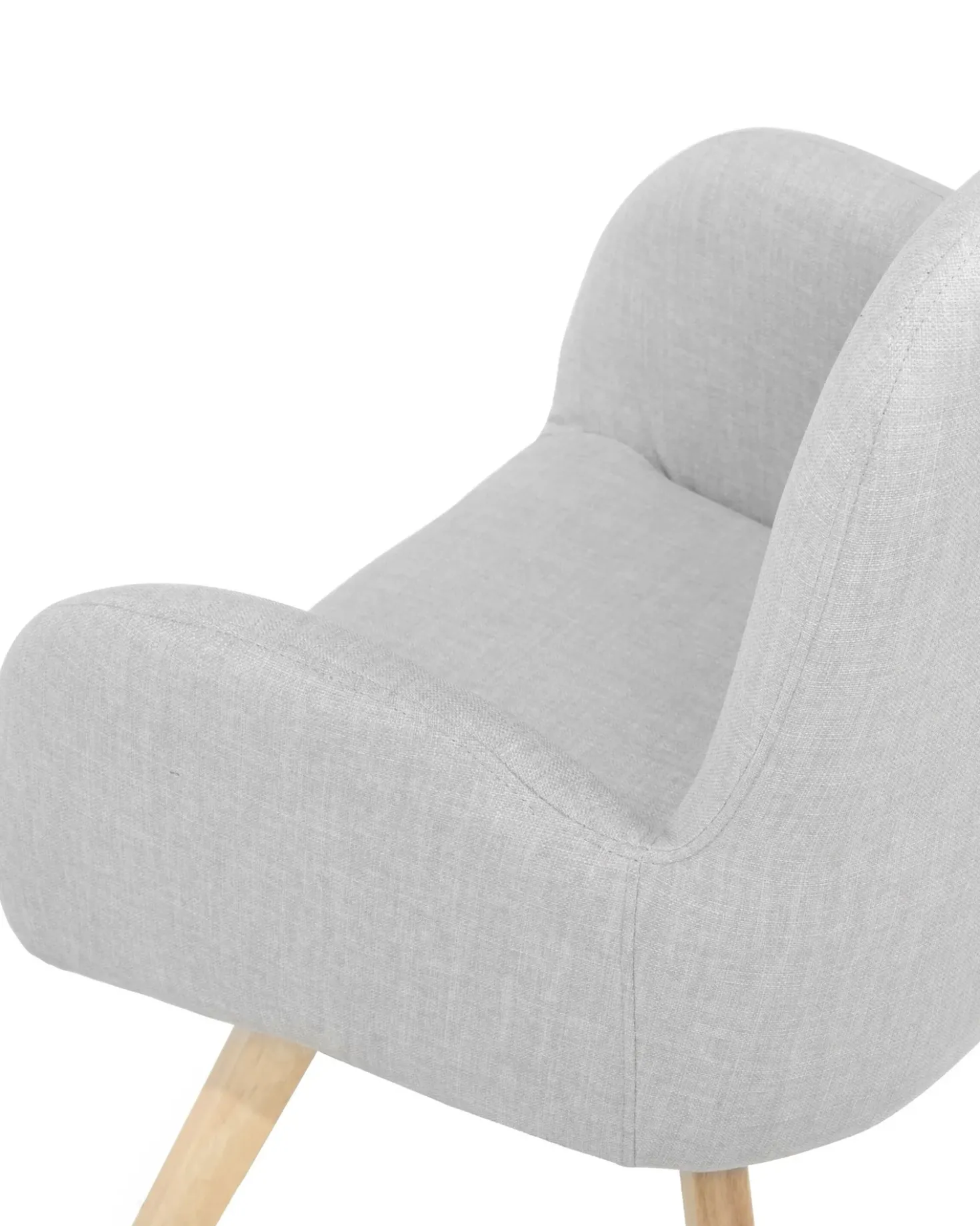 Poltrona BJARN Tessuto Grigio chiaro